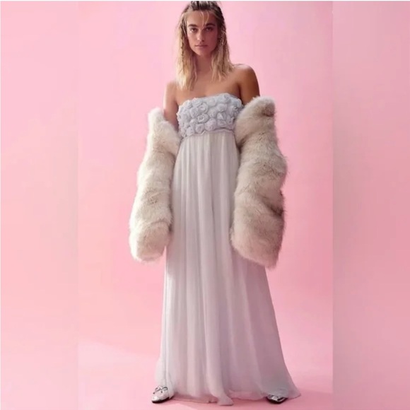 Free People Rosa jumpsuit with Floral Embellishments